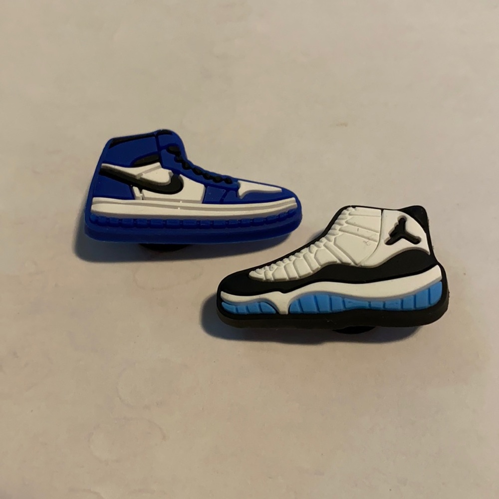 Shoes charms worn with crocs